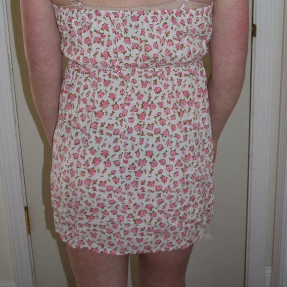 White floral mini dress - Picture 3 of 3