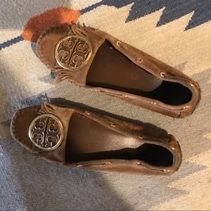 Tory burch moccasins size 9.5