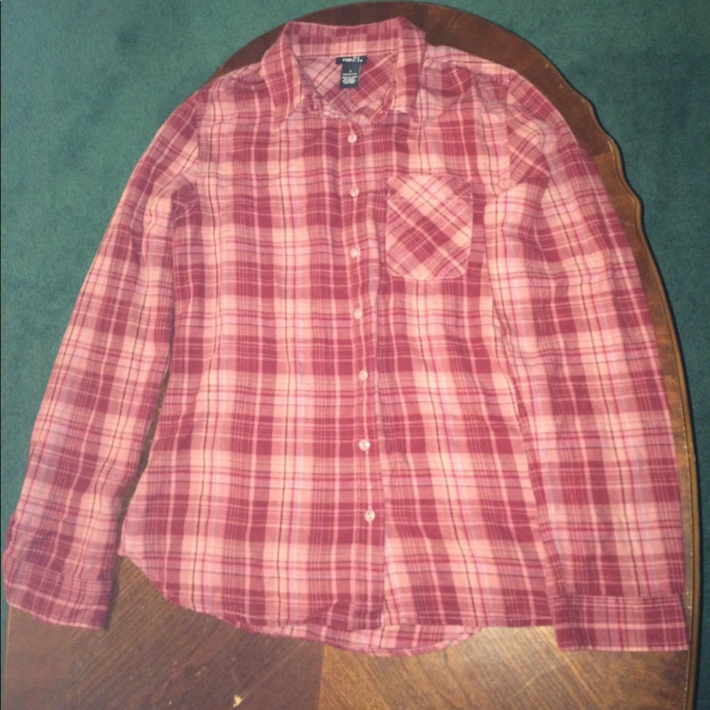 Rue 21 plaid shirt