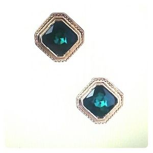 18k gold plated Gem stud sets