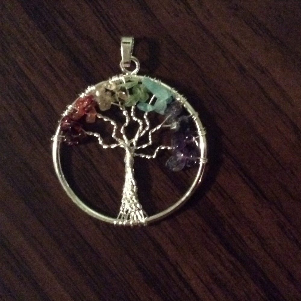 Tree of Life Chakra Pendant