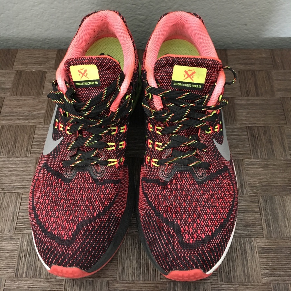 SHOE FEST 🎉 NIKE Zoom Structure 18 Sz 7.5M 💪🏼