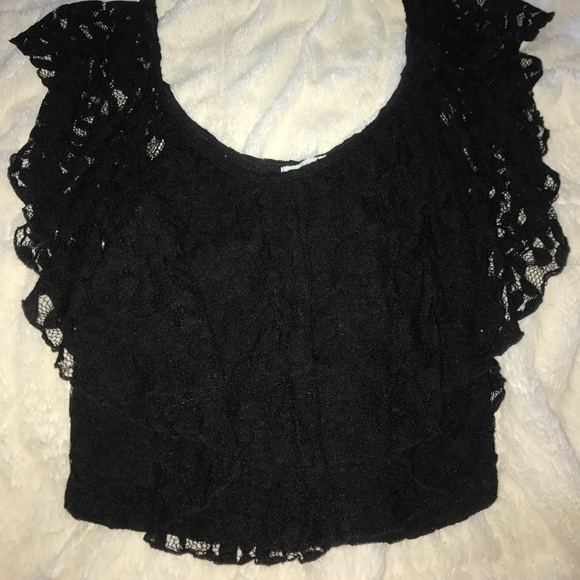 Kimchi Blue Lace crop top from Urban Outfitters - Picture 4 of 4