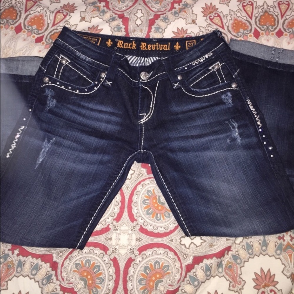Rock Revival Jean capris