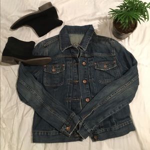 Dark Denim Jean Jacket