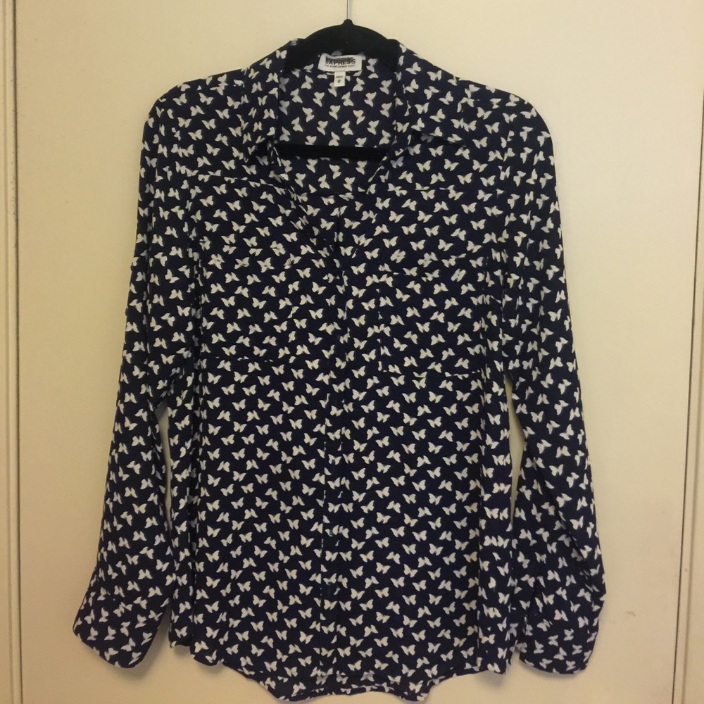 Express Convertible Sleeve Portofino Shirt