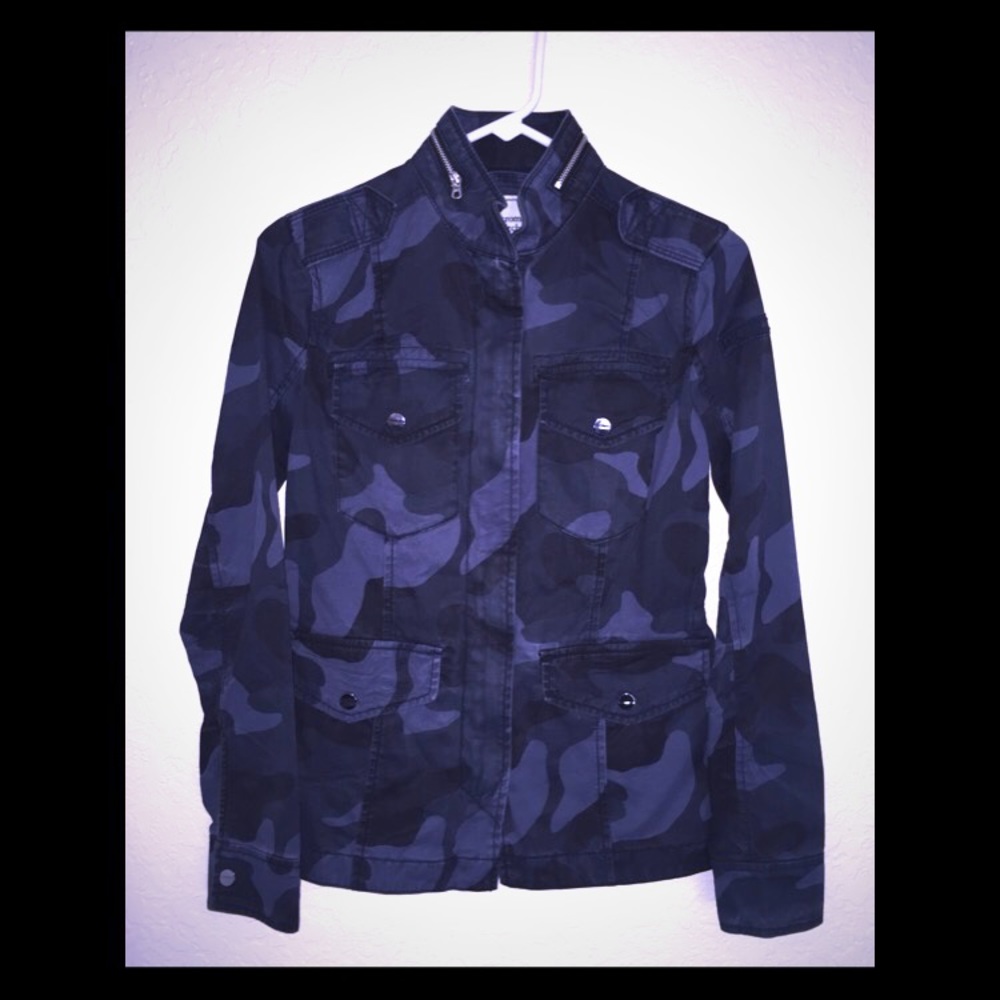 Navy camo jacket