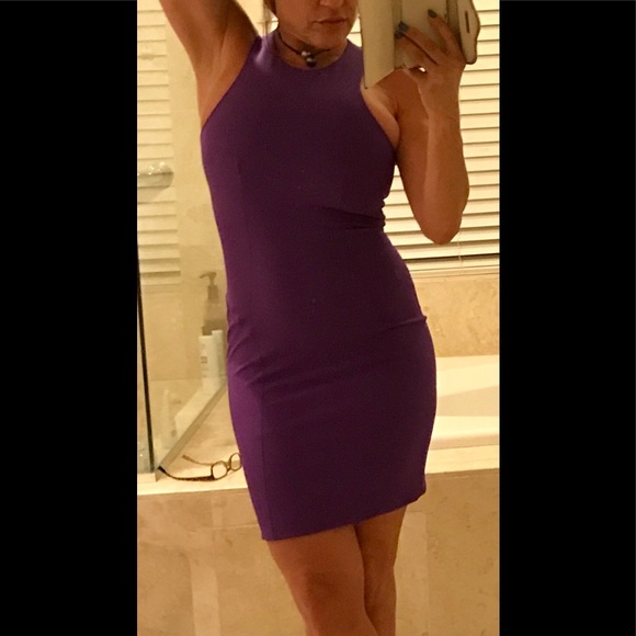 Alexander Wang Tech Suiting Fitted Dress - Picture 1 of 8