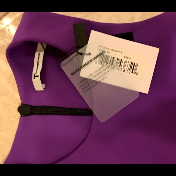 Alexander Wang Tech Suiting Fitted Dress - Picture 6 of 8
