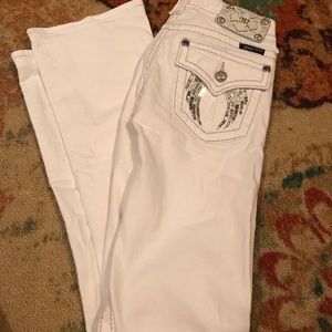 Miss Me White Jeans - Perfect Condition