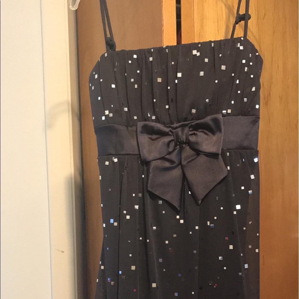 Black dress with sparkle!