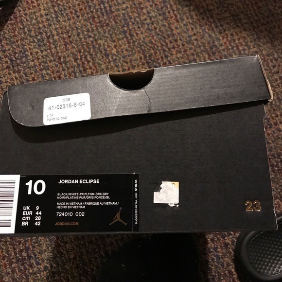 Jordan Other - Jordan eclipse size 10 black