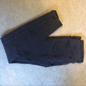 Pilcro gray skinny jeans