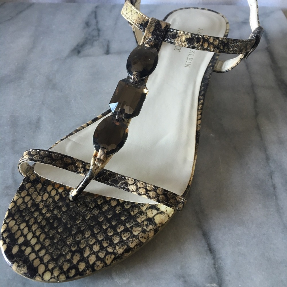 JewElEd SnaKe PriNt WeDgEs - Picture 2 of 8