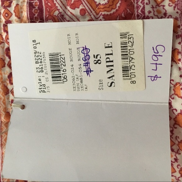 NWT Ferragamo Gancini calf suede belt - Picture 3 of 5