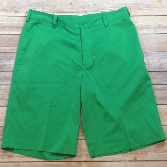 Nike Other - NIKE DRI FIT Green Golf Shorts Size 30