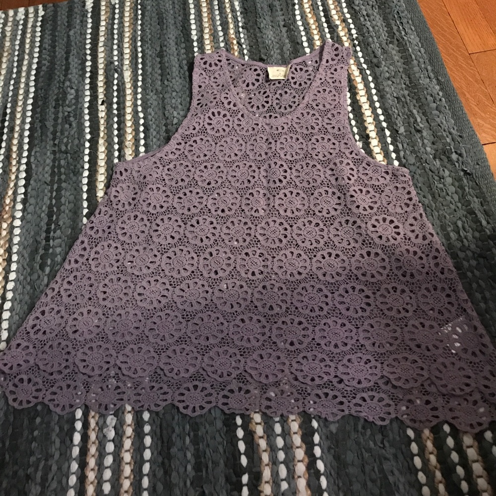 Crochet flower top!