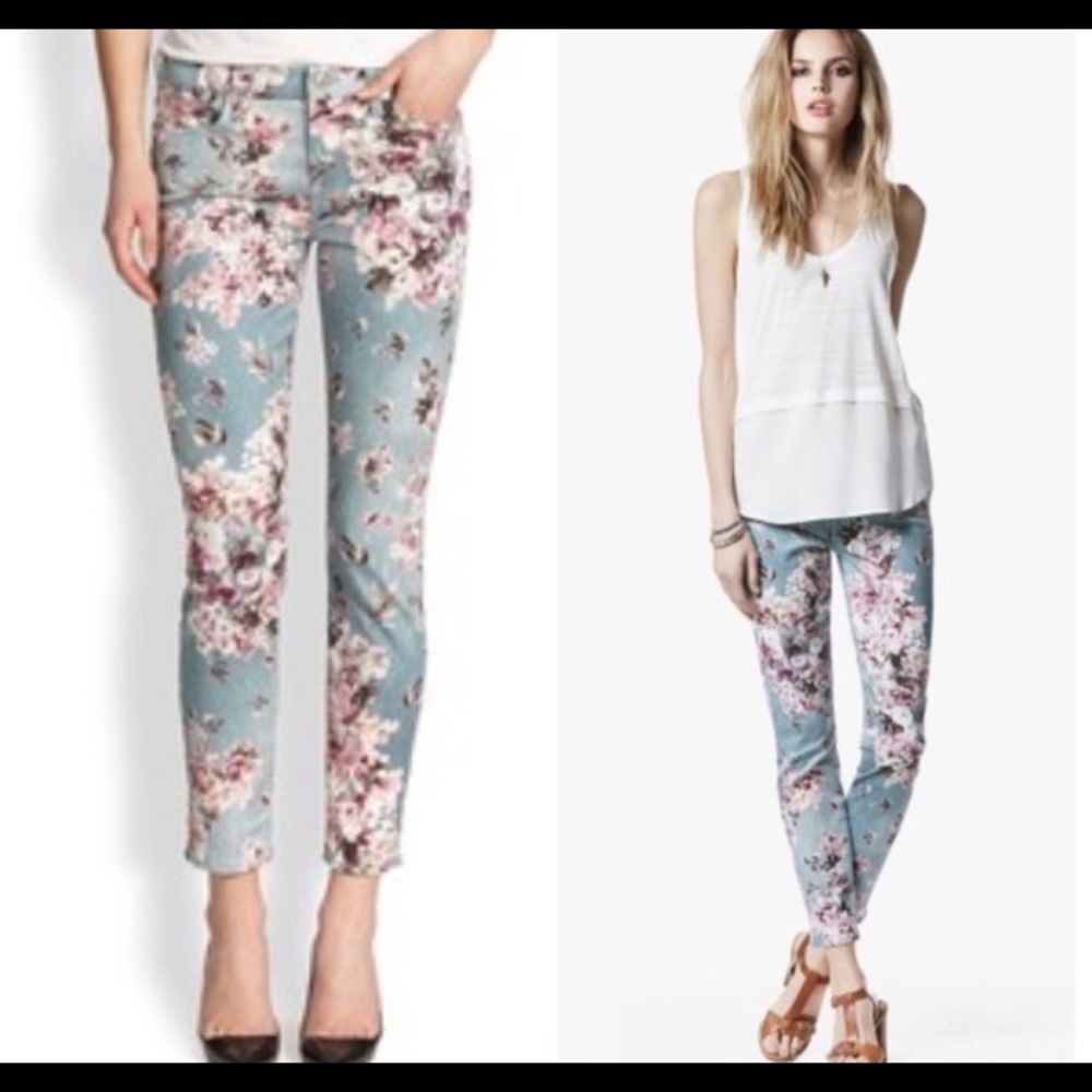 7 for all mankind: Victorian Floral Pants
