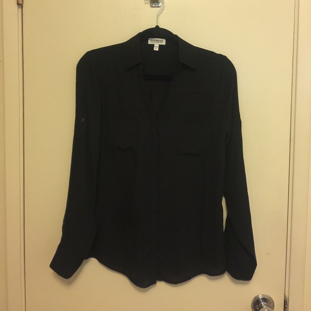 Express Convertible Sleeve Portofino Shirt