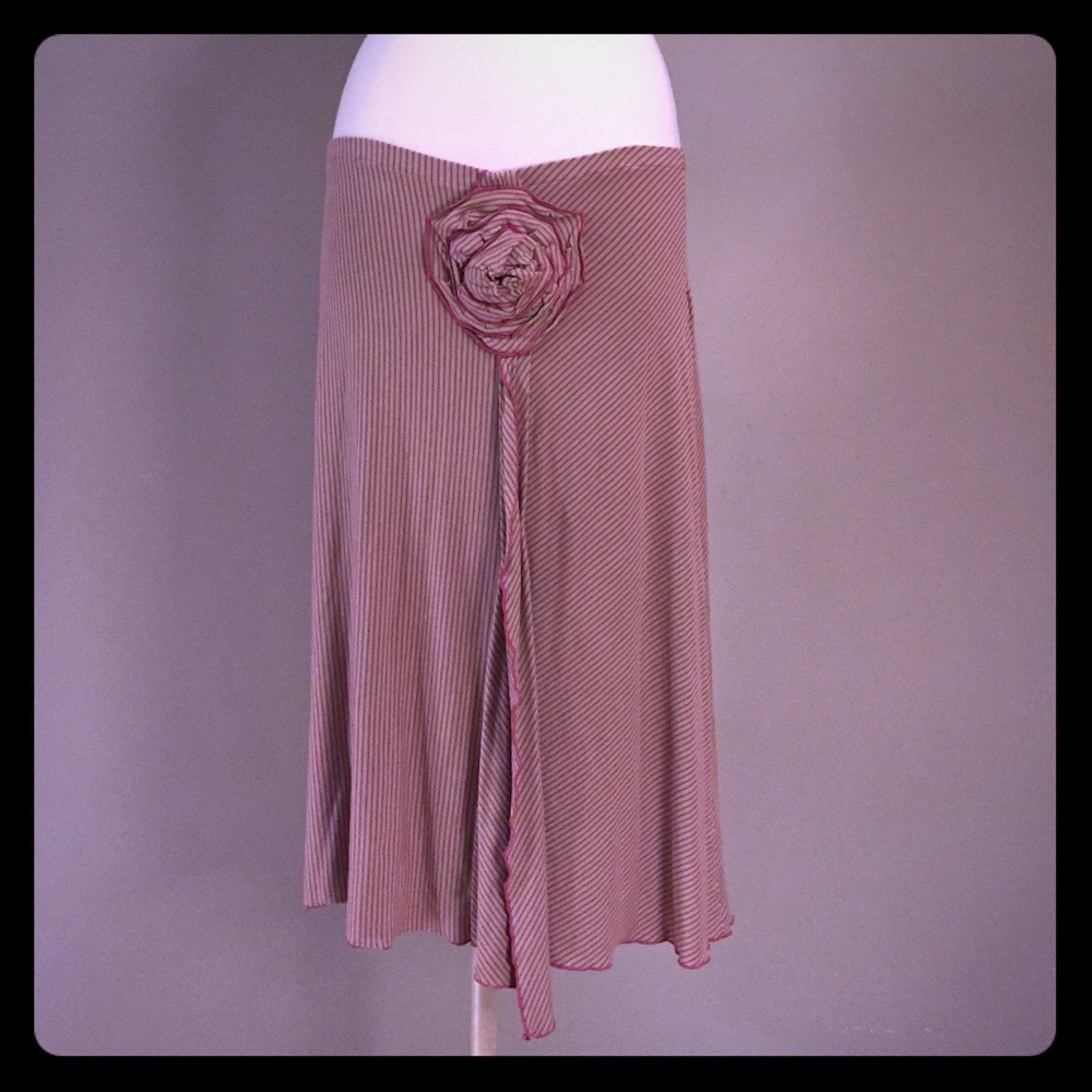 Oilily striped knit skirt