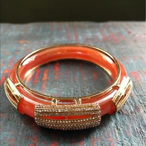 Orange Marble Bracelet