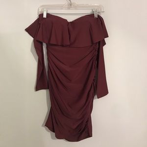 Plum dress