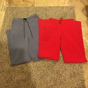 2 pair of never worn Jockey women's scrub pants