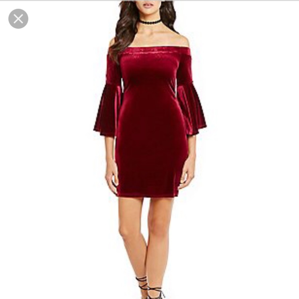 Off the shoulder dress