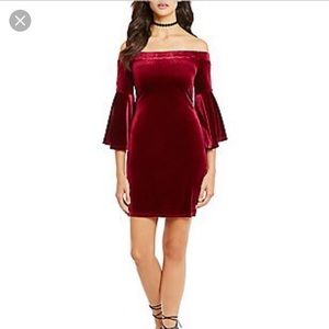 Off the shoulder dress