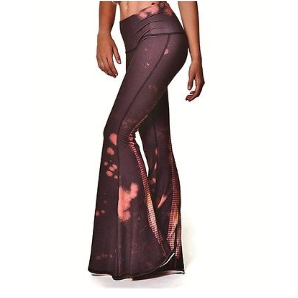 Teeki sacred feather bell bottoms