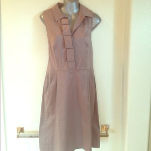 ANN TAYLOR BUTTON FRONT DRESS