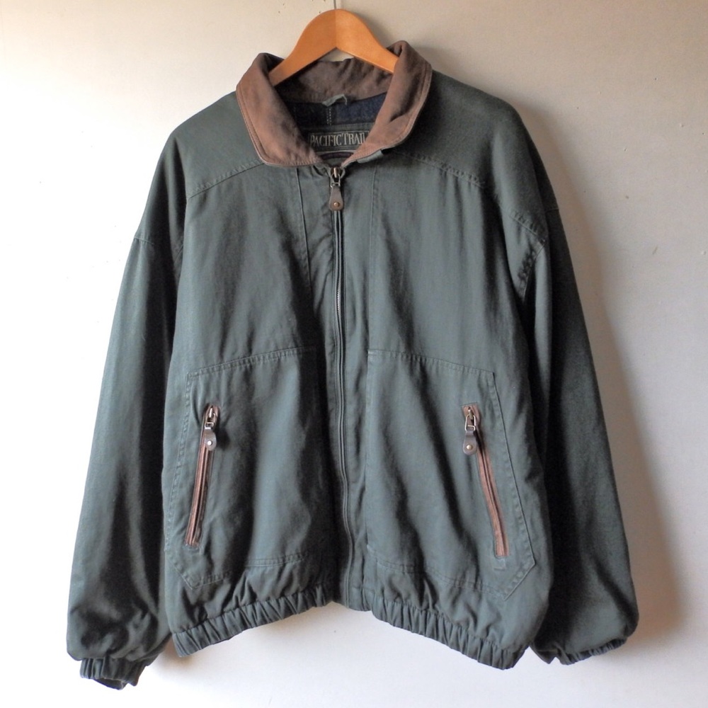 Vintage Pacific Trail forest green jacket