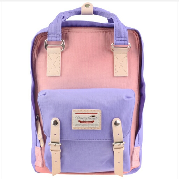 🛇SOLD🚫Doughnut Macaroon Rose X Taro Backpack - Picture 4 of 4