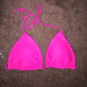 Triangle bikini top