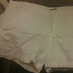 White Merona Shorts
