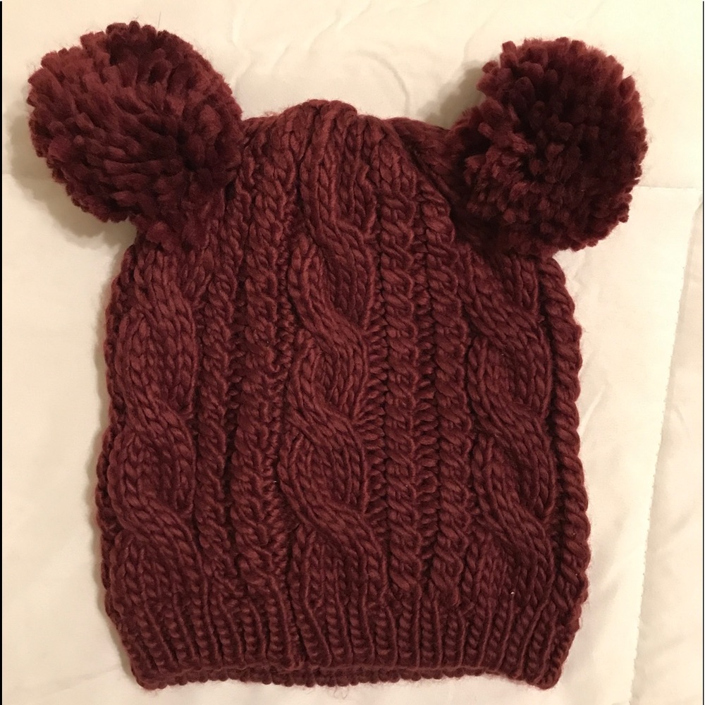 Pom Knitted Beanie