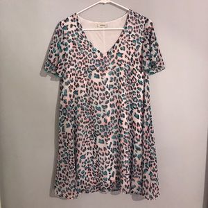 Neon Leopard dress