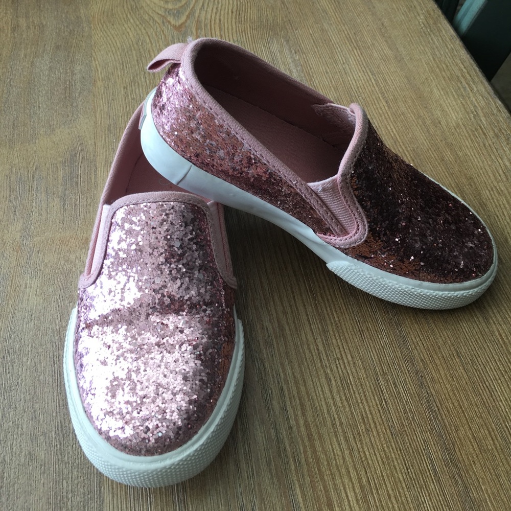 🎀Gap Girl's Glitter Slip on size 11 🎀
