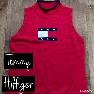 Vintage Tommy Hilfiger Sweater Vest Size XL
