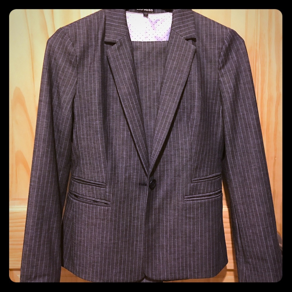 Express Stripped Blazer