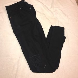 Forever 21 black skinny jeans