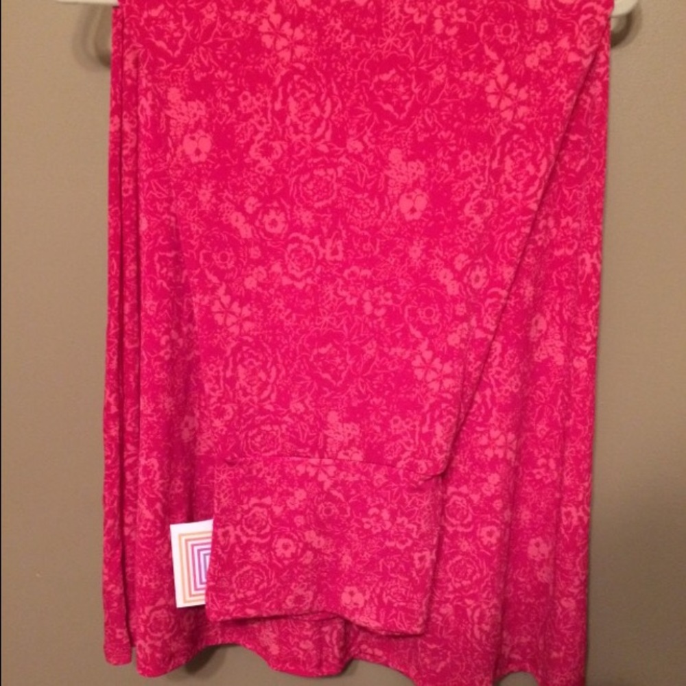 NWT Lularoe Pink Maxi Skirt Large