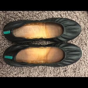 Black Leather Tieks