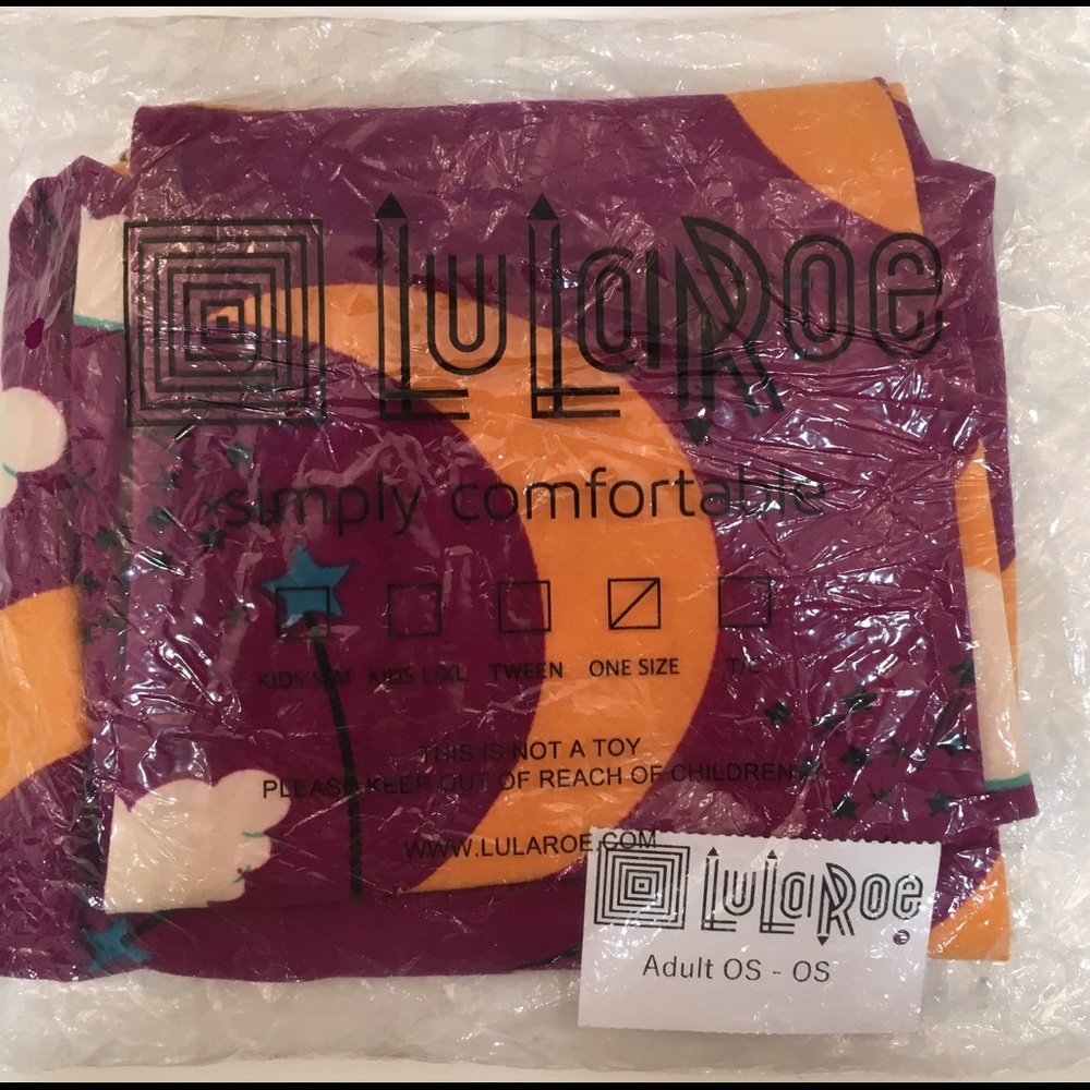 Lularoe OS Moon/Star leggings