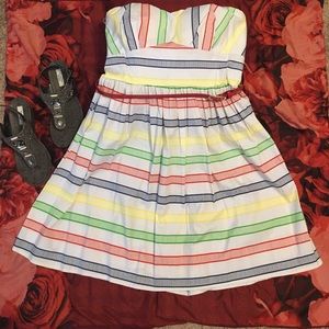 Multicolored sleeveless dress