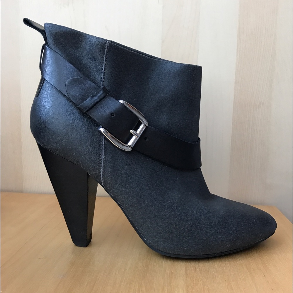 Guess booties black and coal grey size 9M