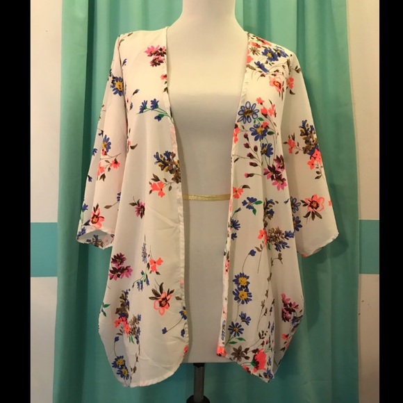 Moon Collection Tops - Moon collection floral cover Shawl