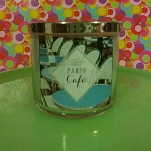 Paris Cafe Bath and Body Works Candle