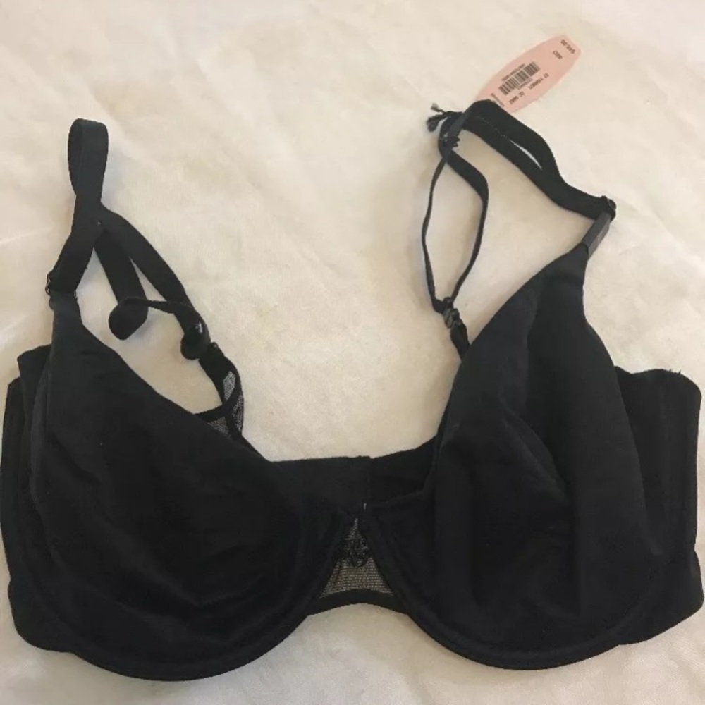 Victoria's Secret black Demi unlined bra size 32C