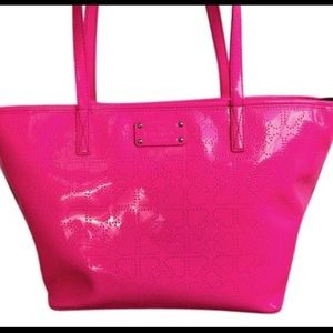 Kate Spade Small Harmony Metro Spade Pink Tote